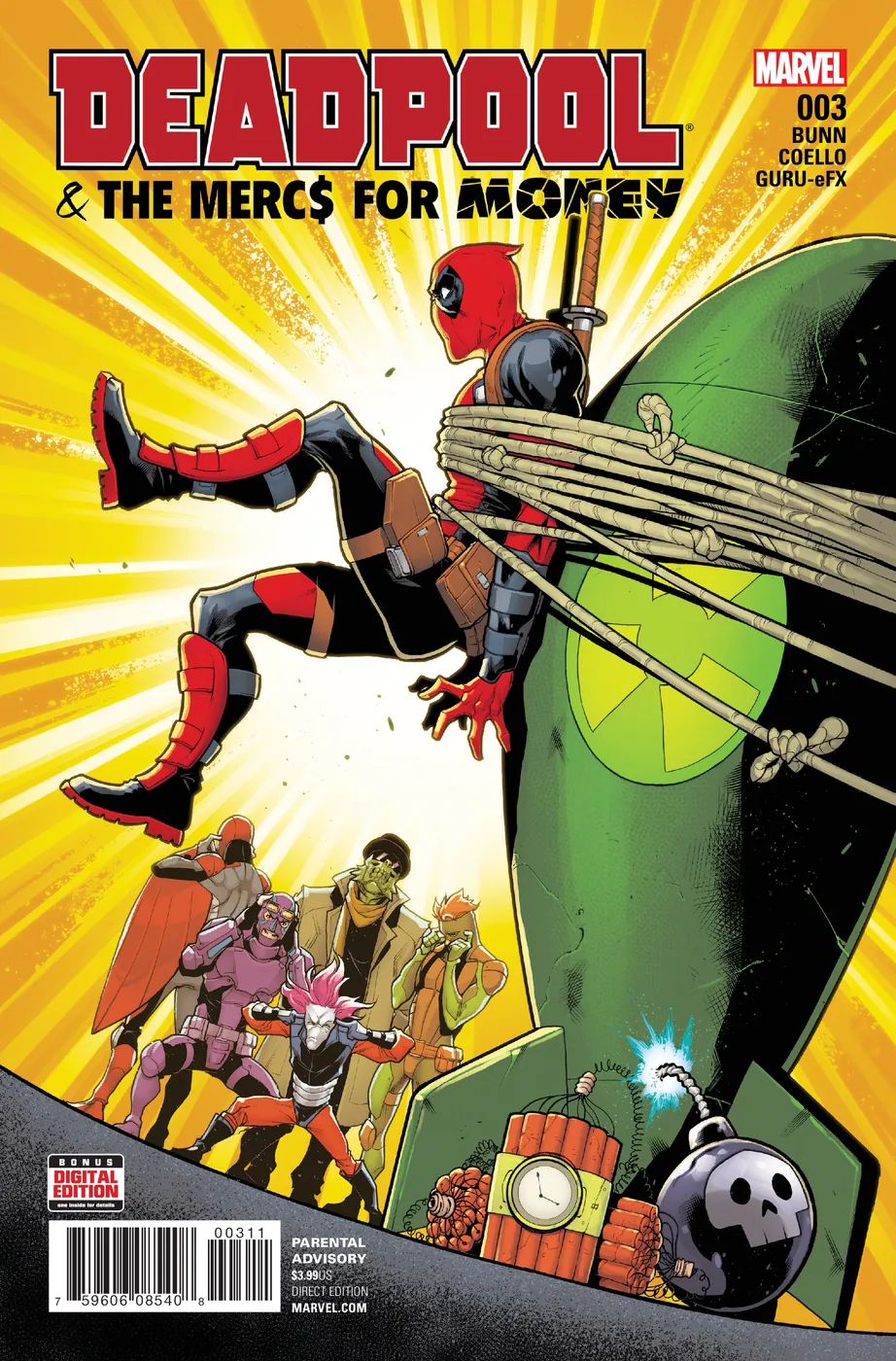 Cover of Deadpool & the Mercs for Money #3