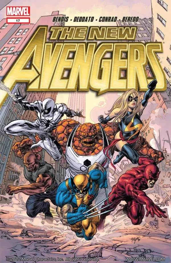Cover of New Avengers #17