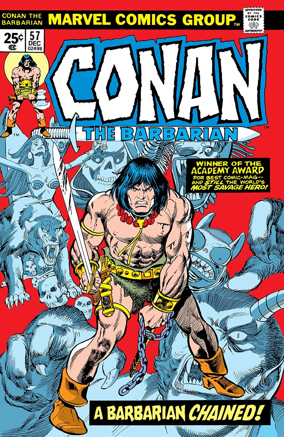 Cover of Conan the Barbarian #57
