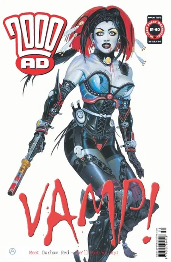 Cover of 2000 AD #1252