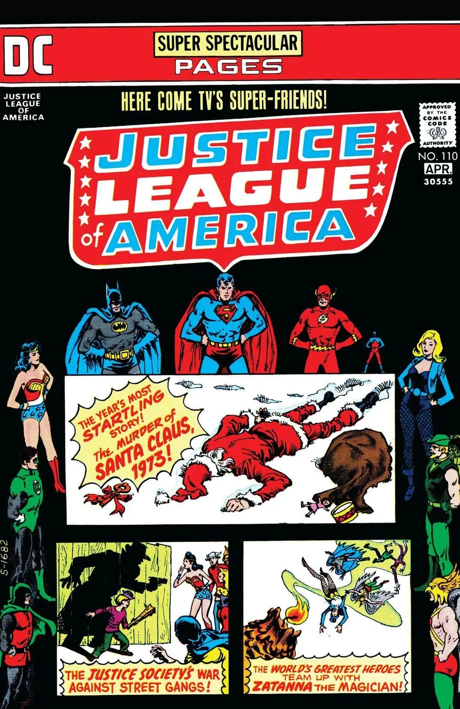 Cover of Justice League of America #110