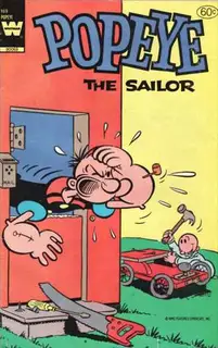 Cover of Popeye the Sailor #169