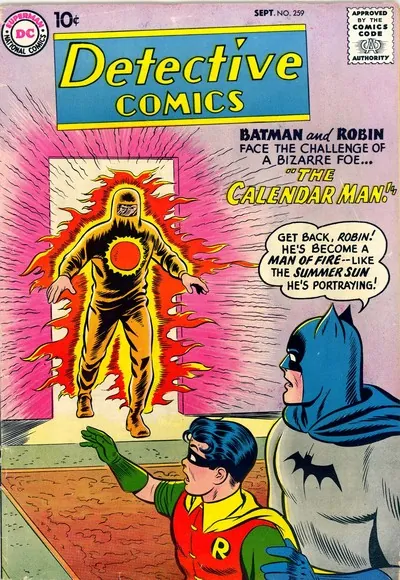 Cover of Detective Comics #259