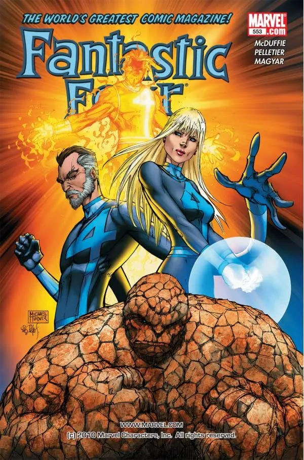 Cover of Fantastic Four #553