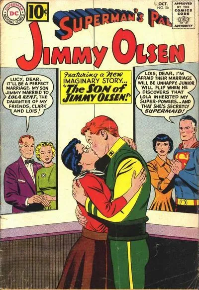 Cover of Superman's Pal, Jimmy Olsen #56
