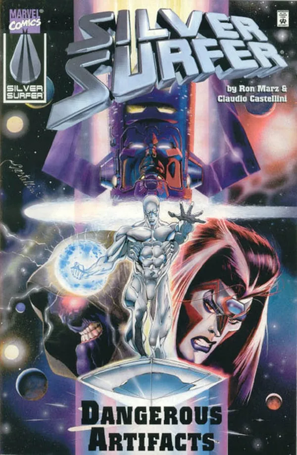 Cover of Silver Surfer: Dangerous Artifacts #1