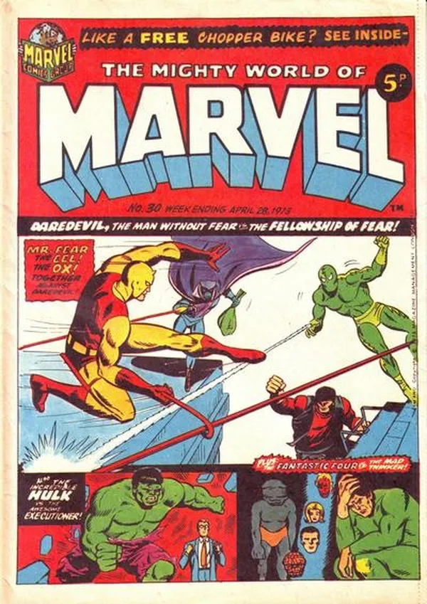 Cover of The Mighty World of Marvel #30