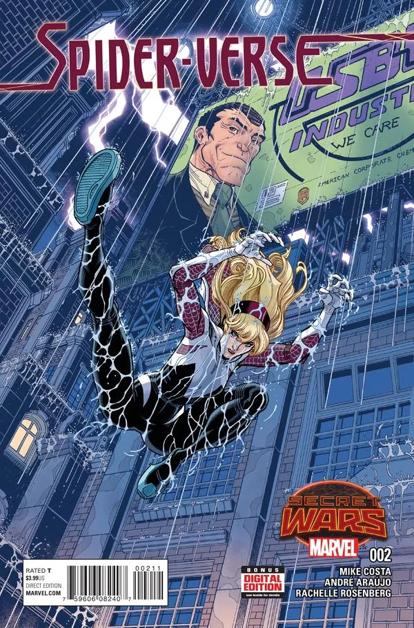 Cover of Spider-Verse #2