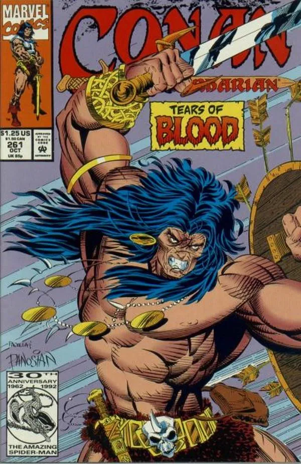 Cover of Conan the Barbarian #261