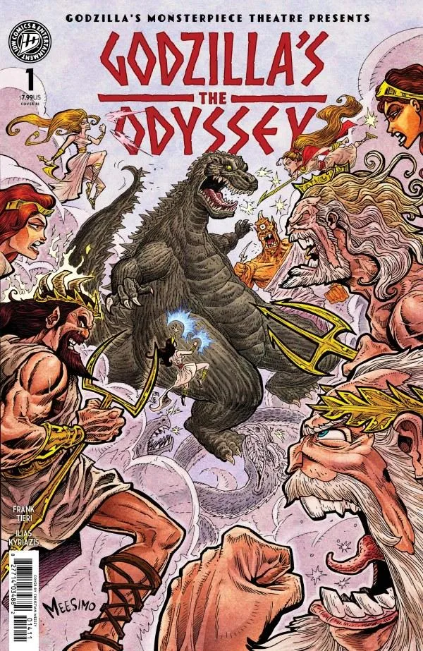 Cover of Godzilla's The Odyssey #[nn]