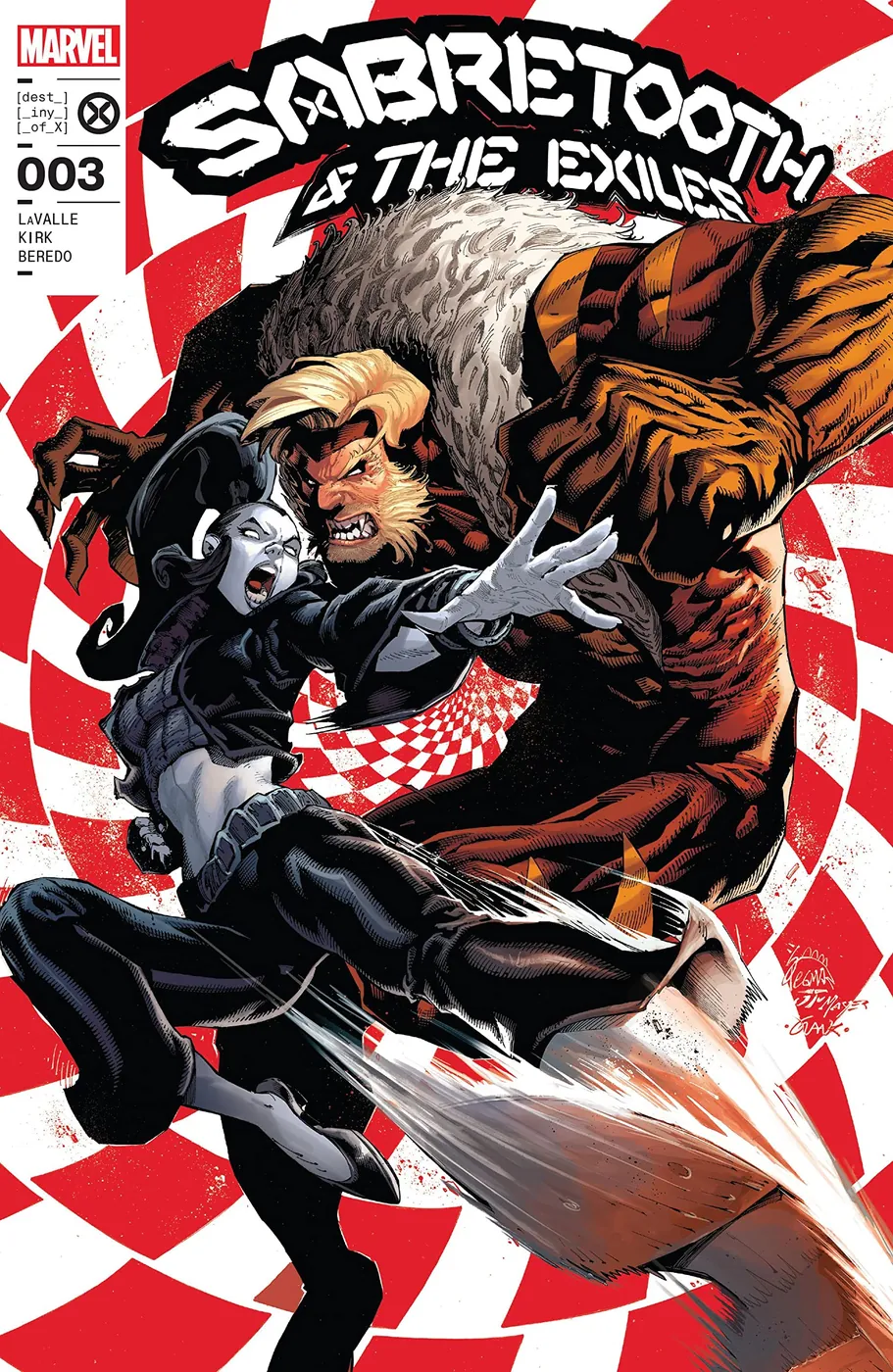 Cover of Sabretooth and the Exiles #3