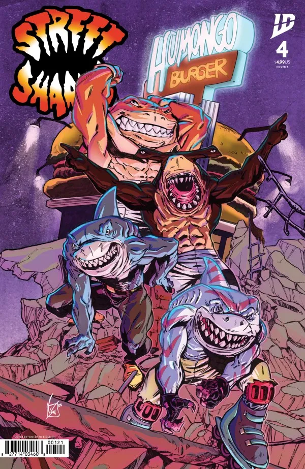 Cover of Street Sharks #4