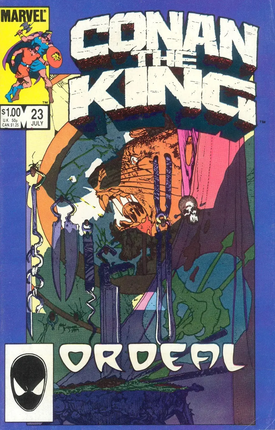 Cover of Conan the King #23