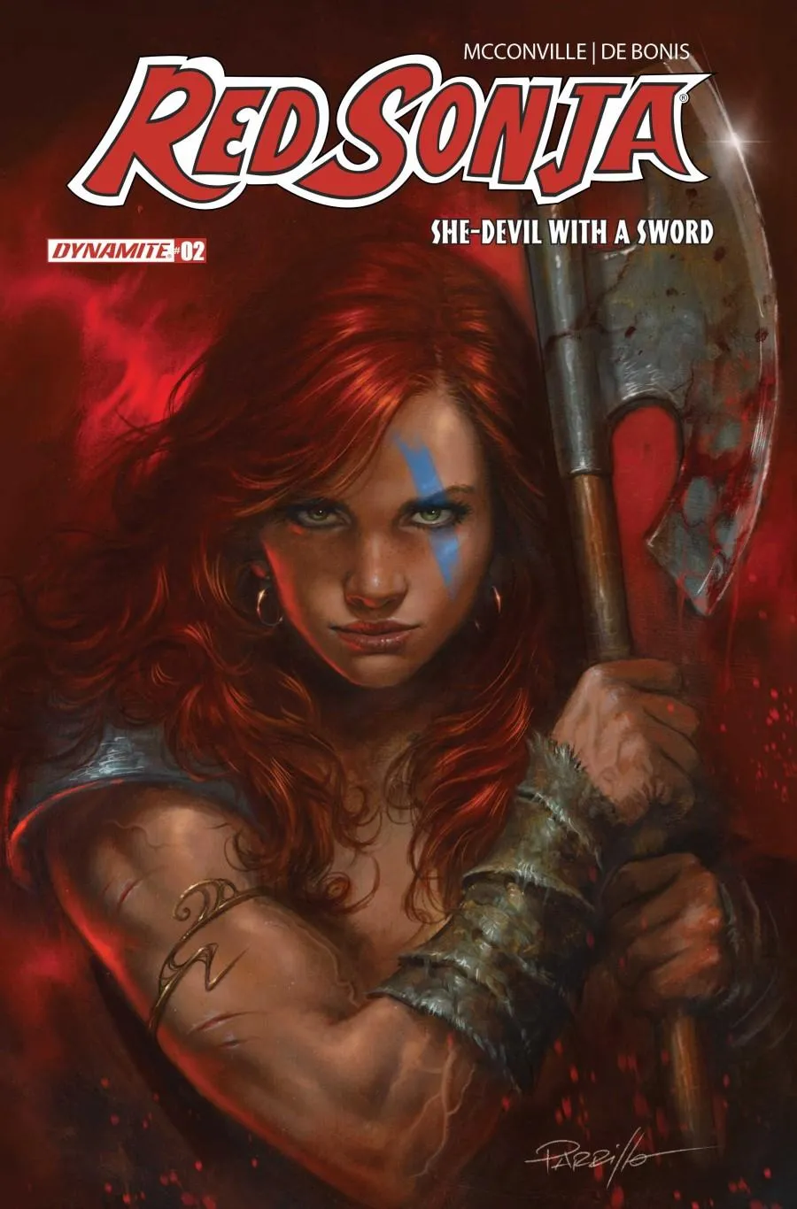 Cover of Red Sonja: She-Devil with a Sword #2