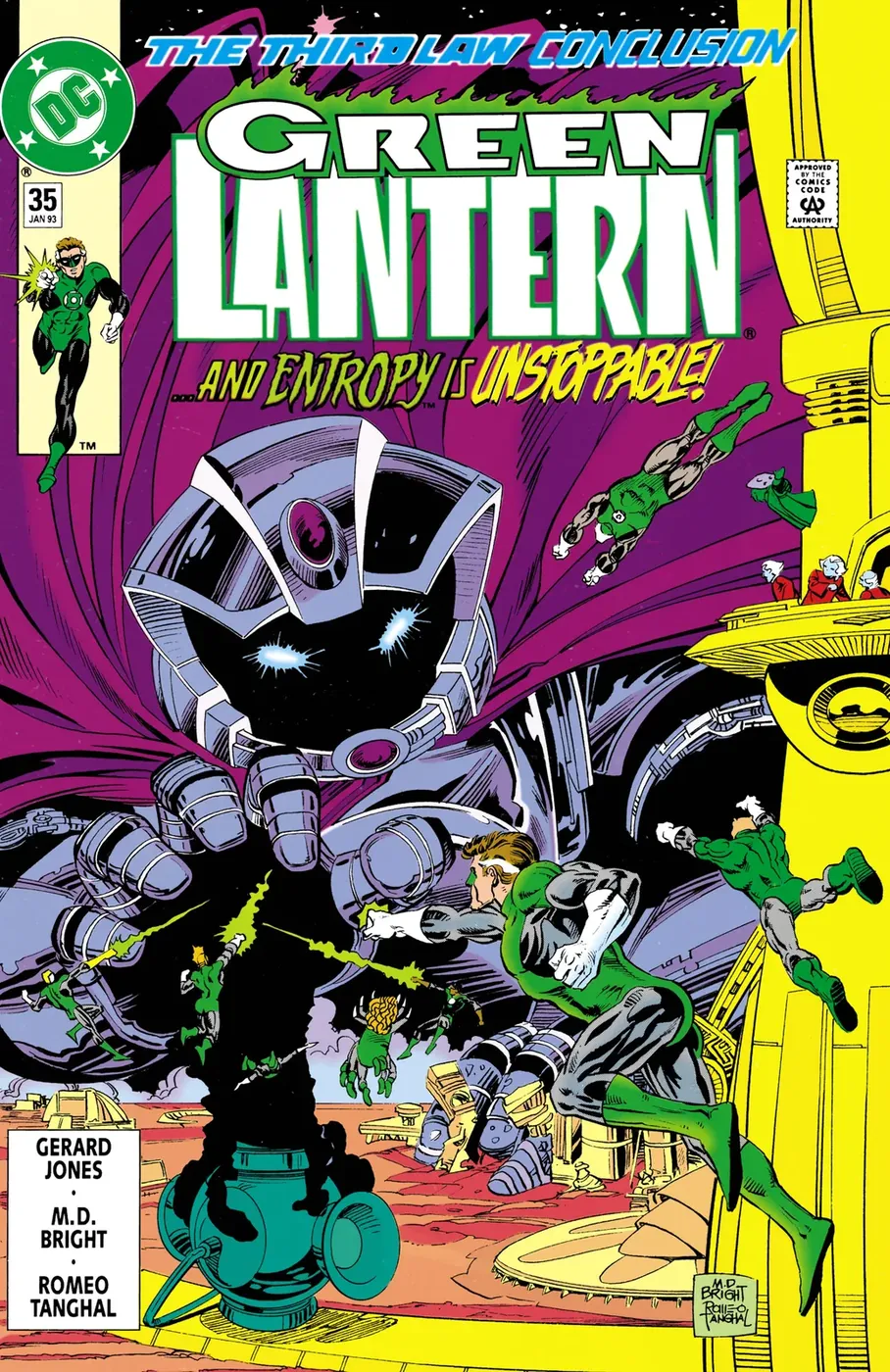 Cover of Green Lantern #35