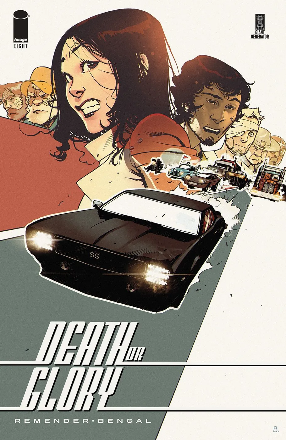 Cover of Death or Glory #8
