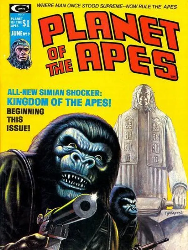 Cover of Planet of the Apes #9