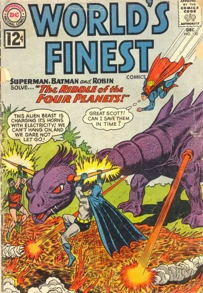 Cover of World's Finest Comics #130