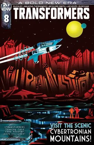 Cover of Transformers #8