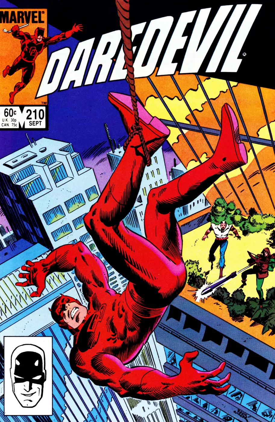 Cover of Daredevil #210
