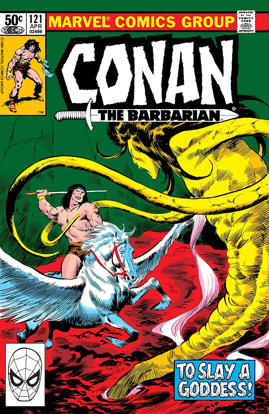 Cover of Conan the Barbarian #121