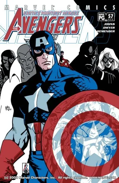 Cover of Avengers #57 (472)