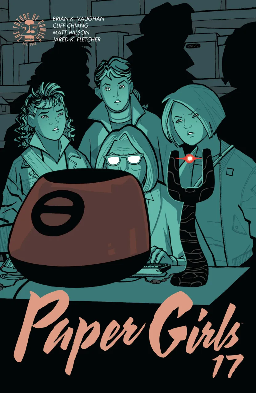 Cover of Paper Girls #17