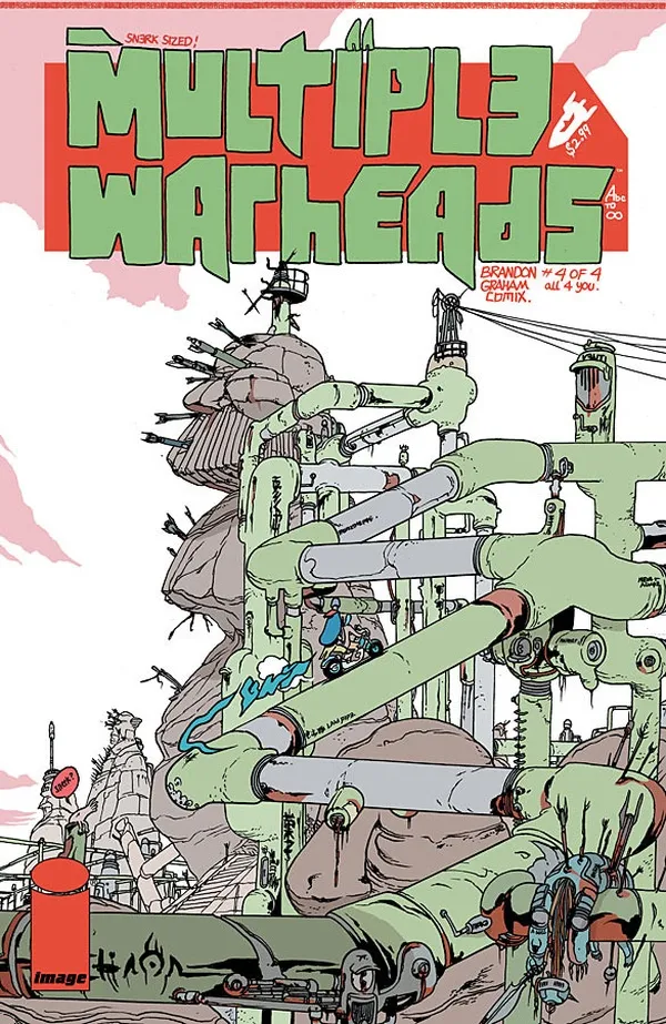 Cover of Multiple Warheads: Alphabet to Infinity #4