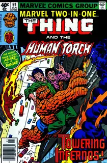 Cover of Marvel Two-in-One #59