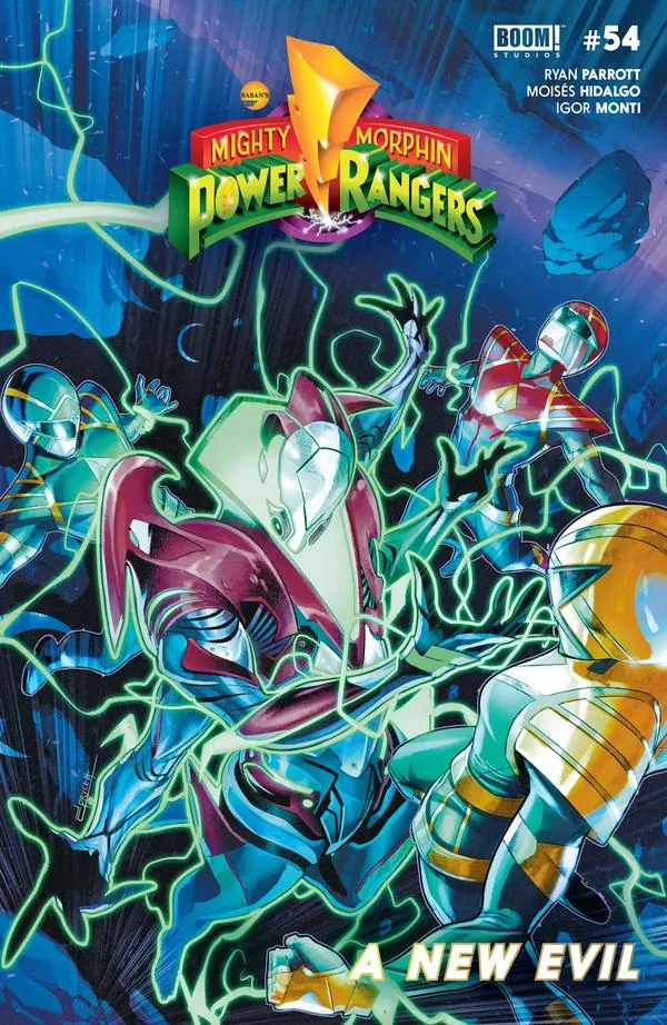 Cover of Mighty Morphin Power Rangers #54