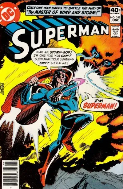 Cover of Superman #348