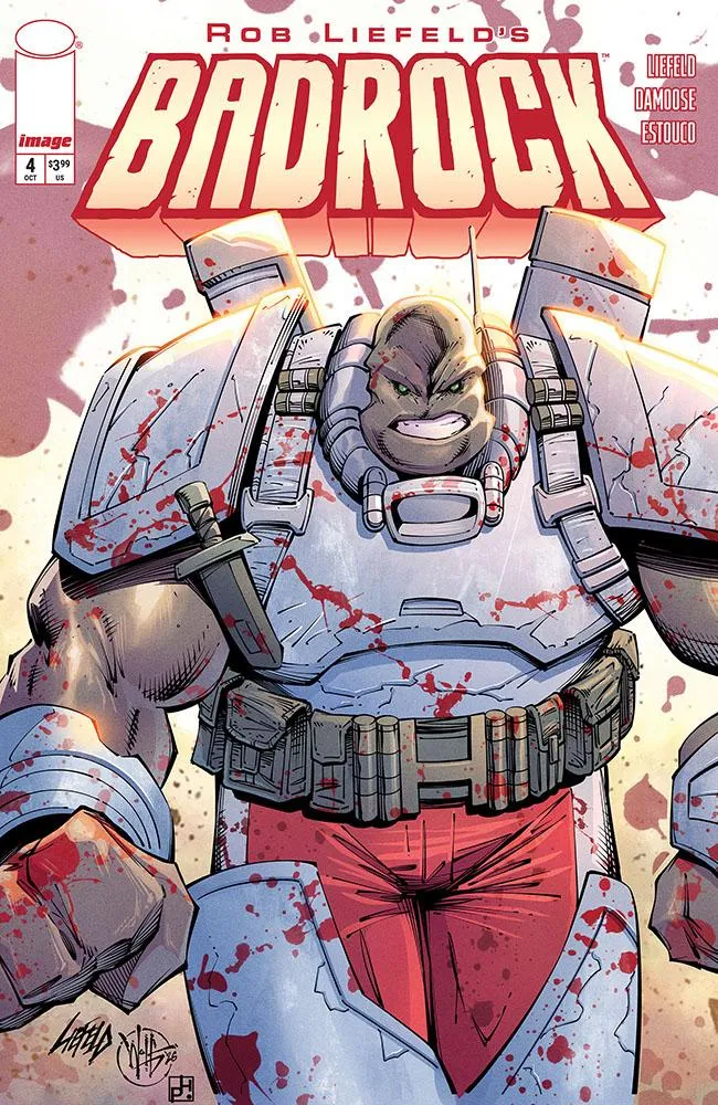 Cover of Badrock #4