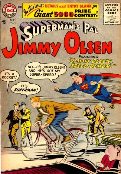 Cover of Superman's Pal, Jimmy Olsen #15