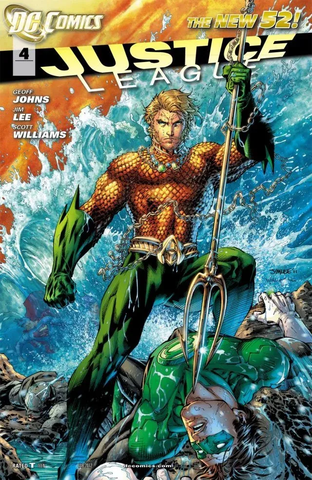 Cover of Justice League #4