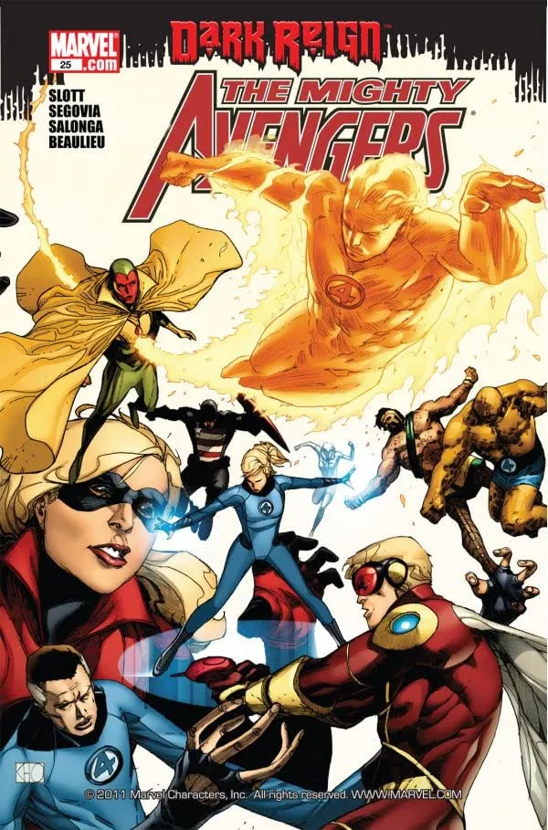 Cover of The Mighty Avengers #25