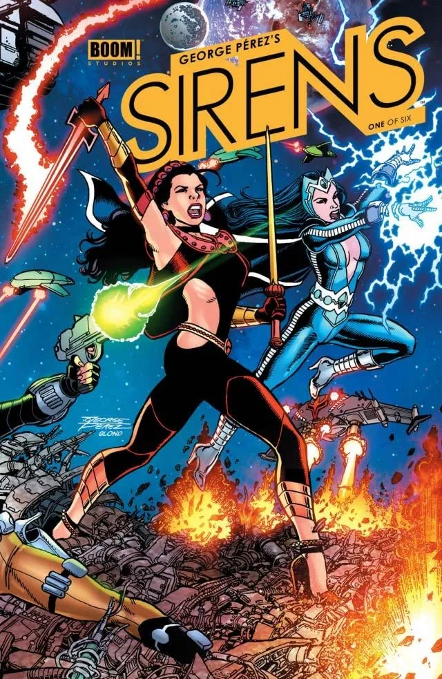 Cover of George Pérez's Sirens #1