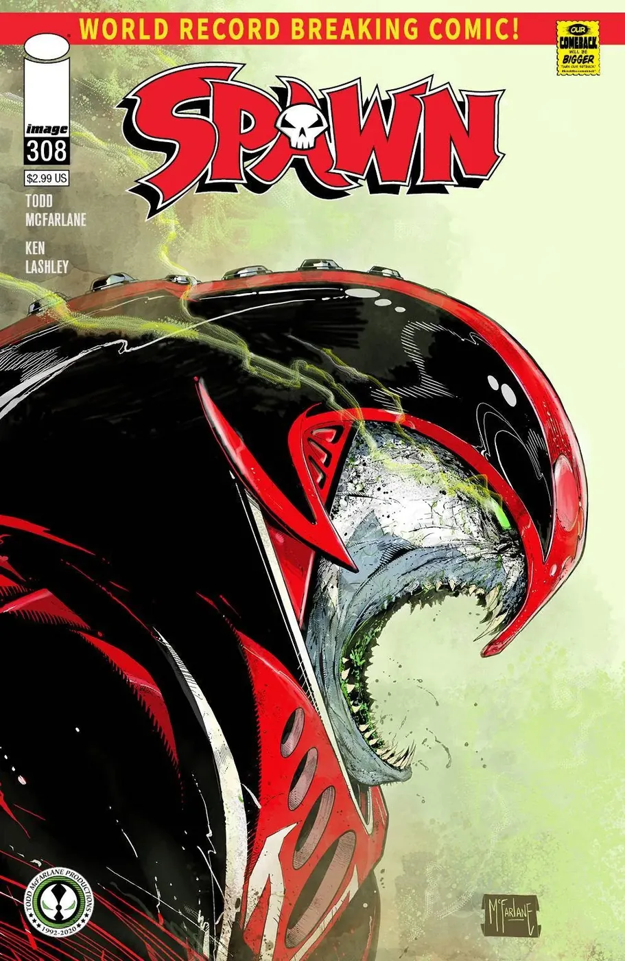 Cover of Spawn #308