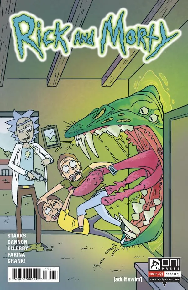 Cover of Rick and Morty #21