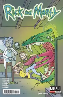 Cover of Rick and Morty #21