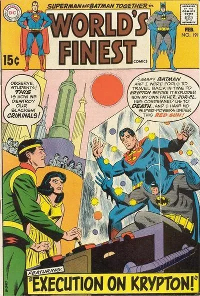 Cover of World's Finest Comics #191