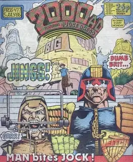 Cover of 2000 AD #477