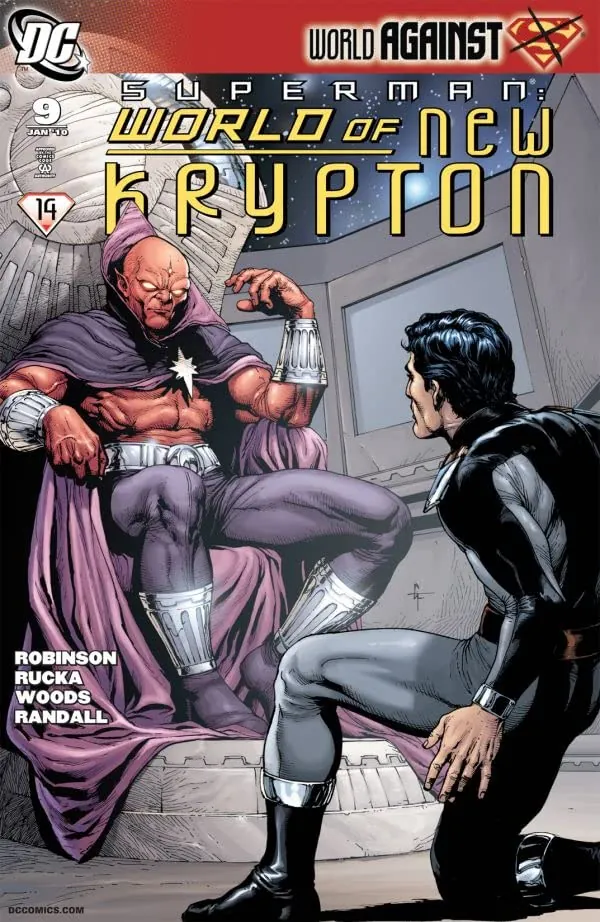 Cover of Superman: World of New Krypton #9