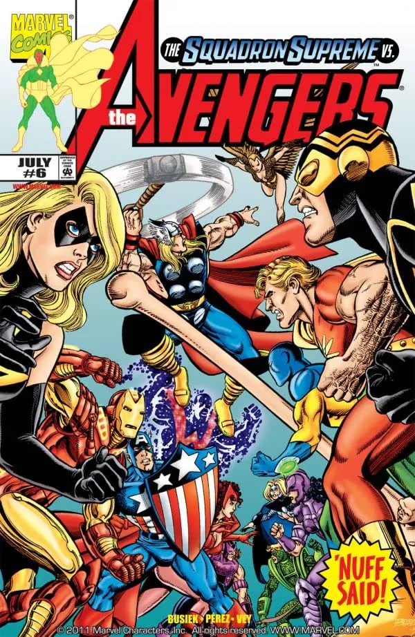 Cover of Avengers #6