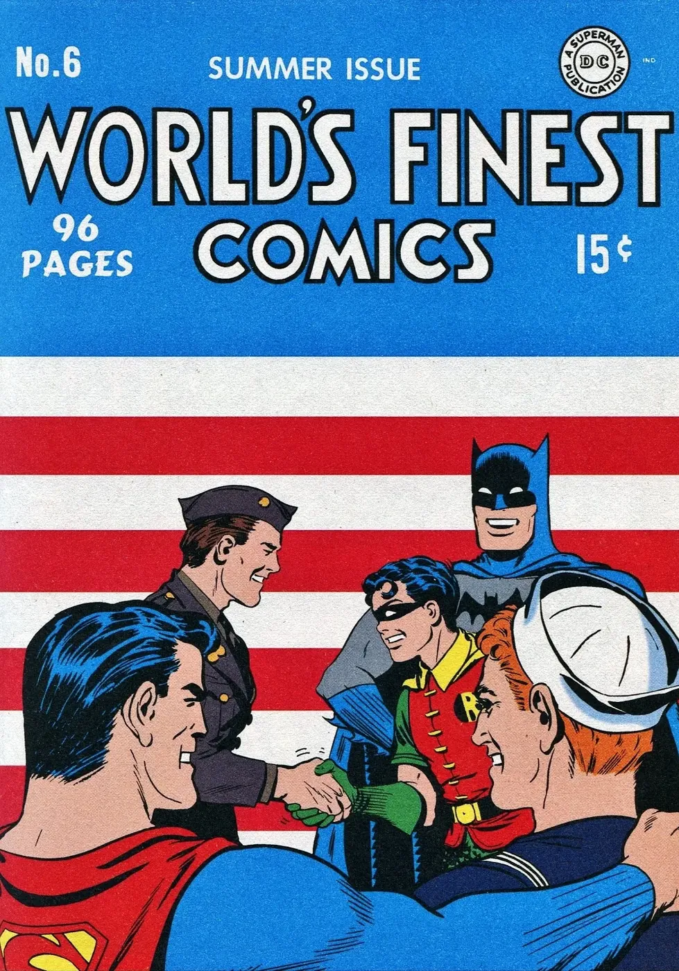 Cover of World's Finest Comics #6