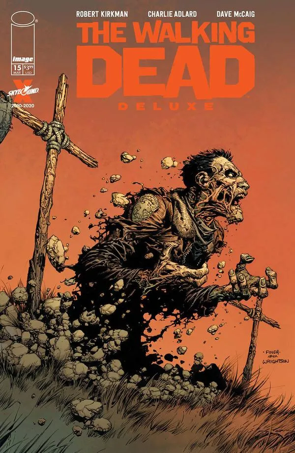 Cover of The Walking Dead Deluxe #15