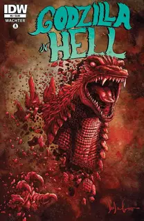 Cover of Godzilla in Hell #5