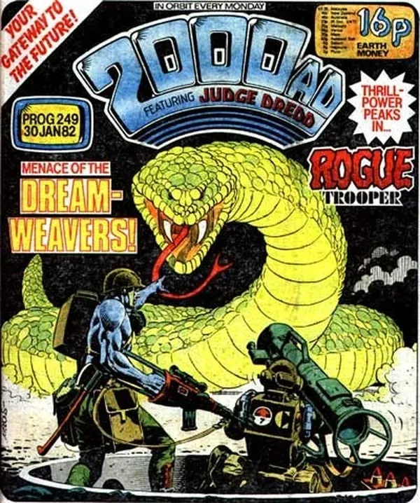 Cover of 2000 AD #249
