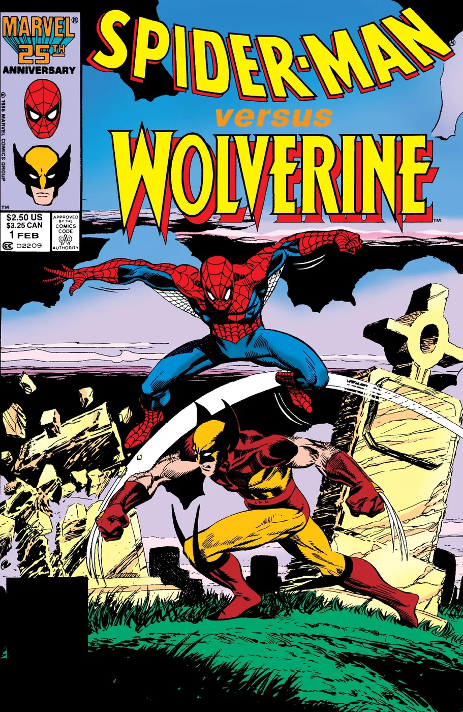 Cover of Spider-Man vs. Wolverine #1