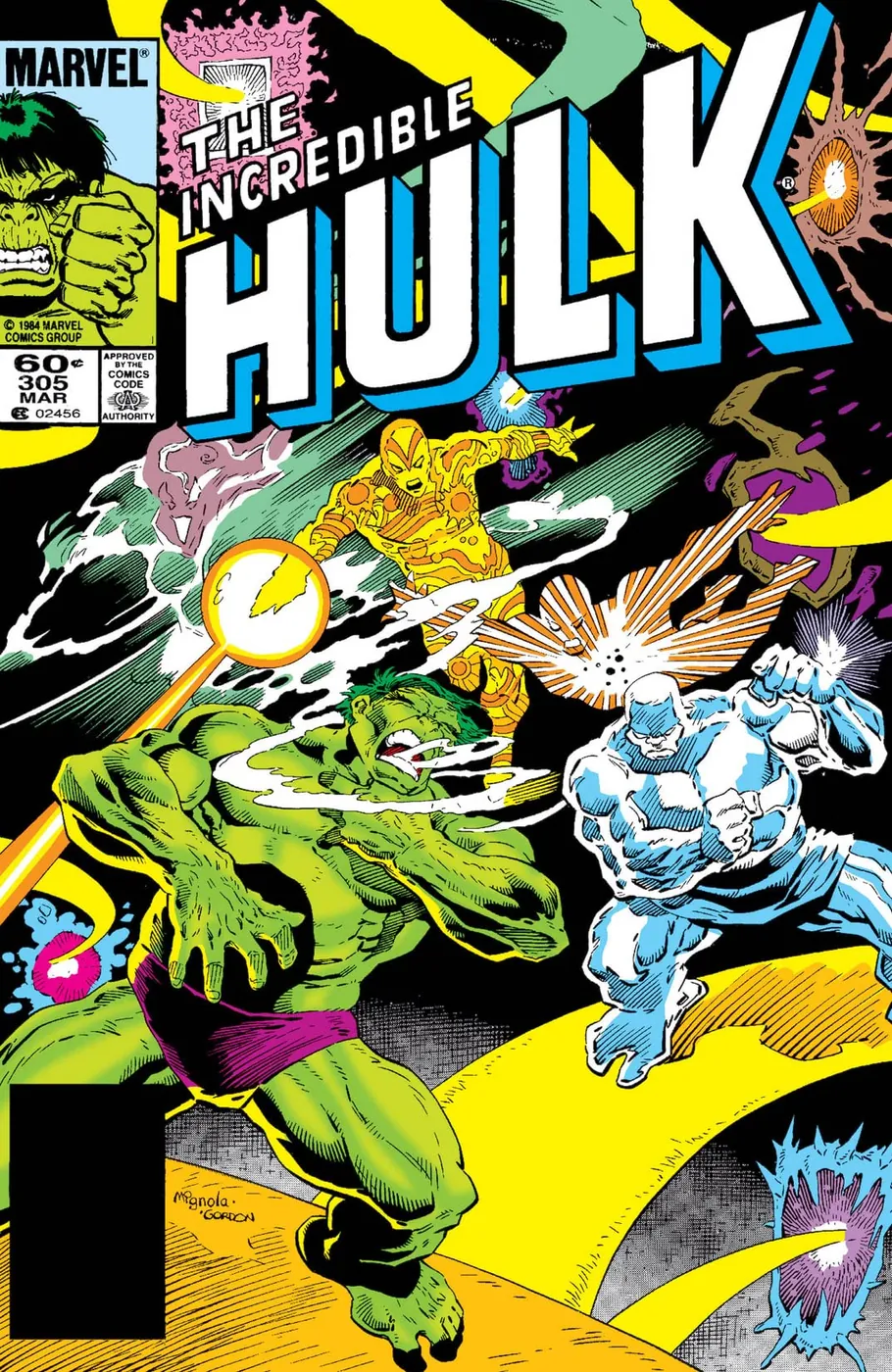 Cover of The Incredible Hulk #305