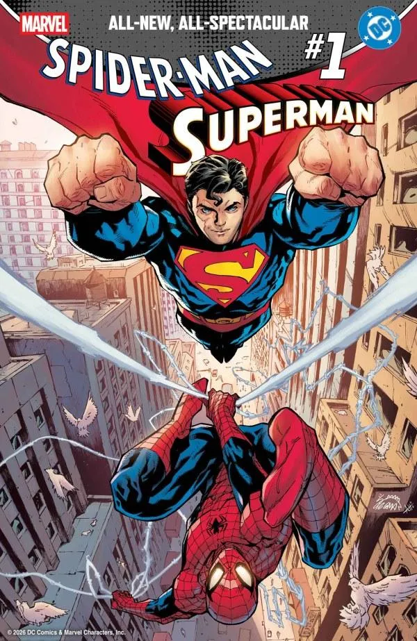 Cover of Marvel / DC: Spider-Man / Superman #1